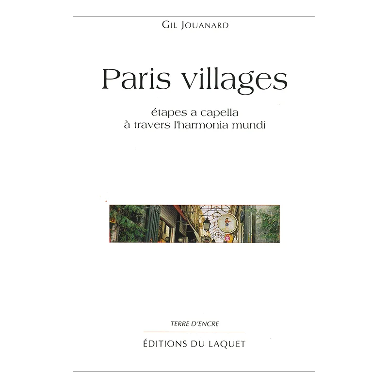 Couverture de Paris villages de Gil Jouanard