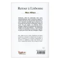 Quatrième de couverture de Retour à Lisbonne de Max Alhau