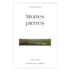 Couverture de Mortes pierres de Lionel Bourg