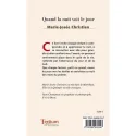 Quatrième de couverture de Quand la nuit voit le jour de Marie-Josée Christien