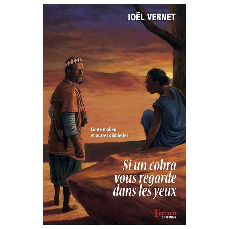 Couverture de Si un cobra vous regarde dans les yeux de Joël Vernet