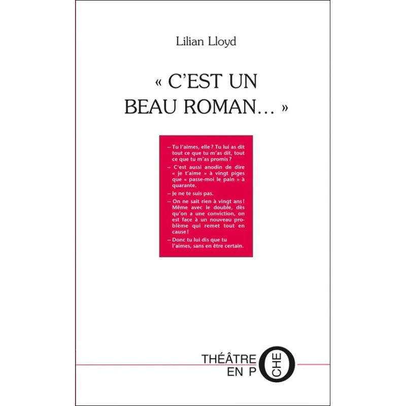 C'est un beau roman… de Lilian Lloyd
