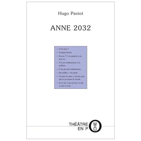 Couverture de Anne 2032 de Hugo Paviot
