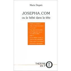 Couverture de Josepha.com ou le bébé dans la tête de Marie Dégain