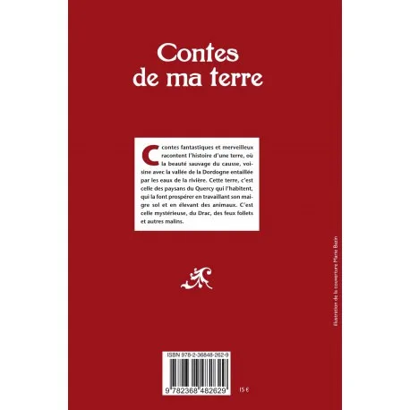 Quatrième de couverture de Contes de ma terre de Catherine Lamic