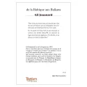 Quatrième de couverture de De la Baltique aux Balkans de Gil Jouanard