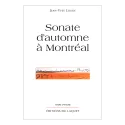 Sonate d'automne à Montréal de Jean-Yves Loude