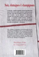 Quatrième de couverture de Noix, châtaignes et champignons de Marie Vayssiere