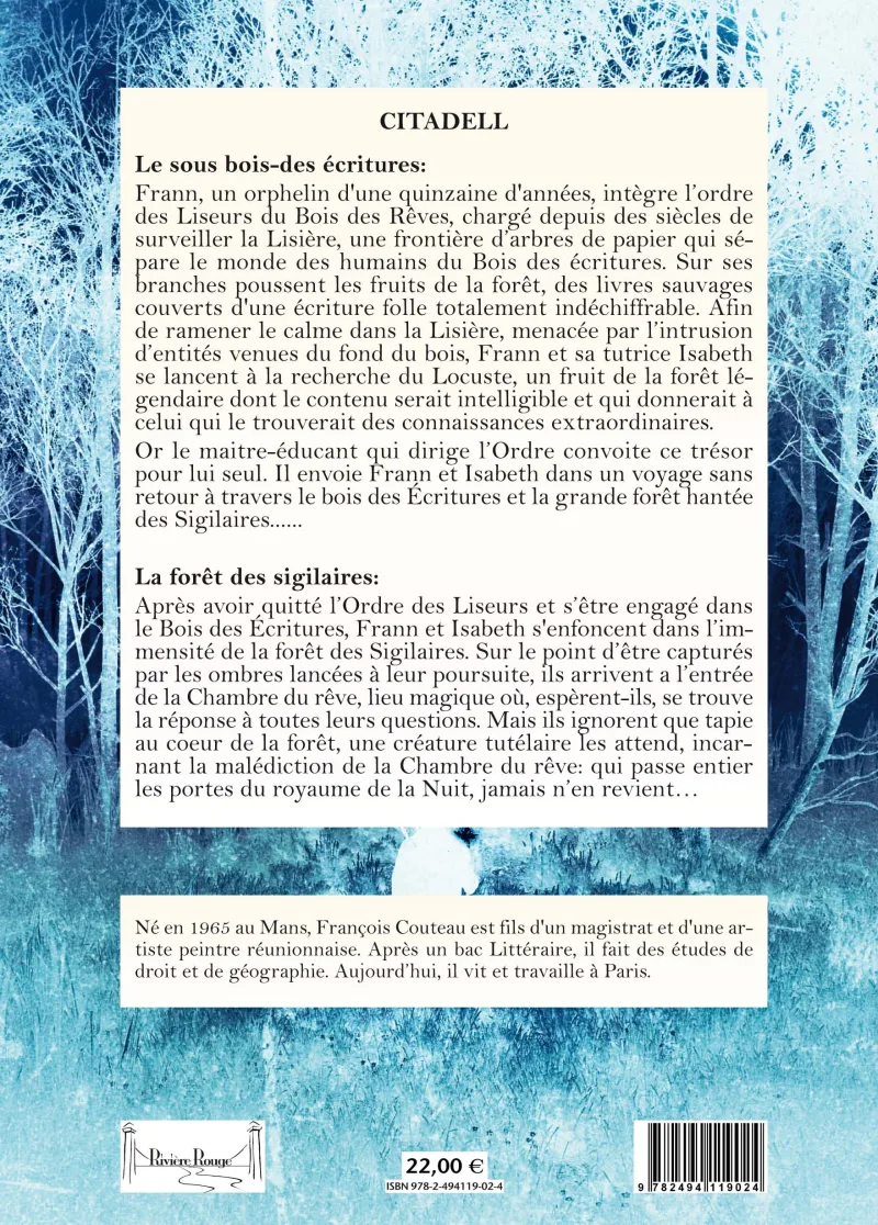 Citadell - le sous-bois des écritures et La forêt des Sigilaires de François Couteau