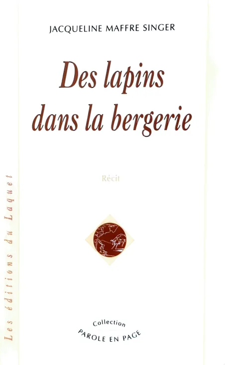 Couverture de Des lapins dans la bergerie de Jacqueline Maffre