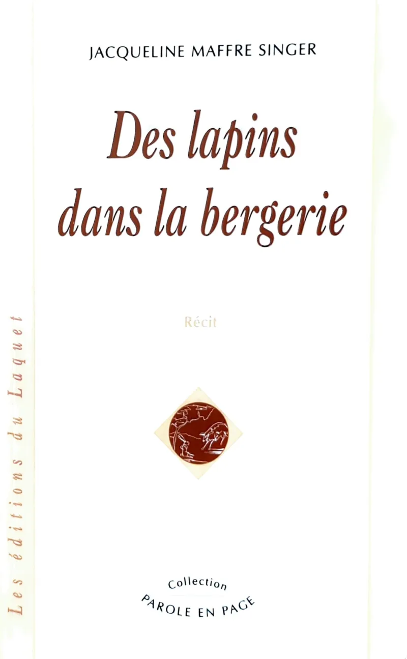 Couverture de Des lapins dans la bergerie de Jacqueline Maffre