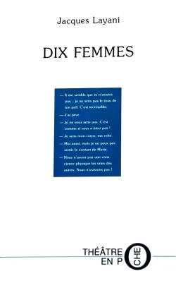 Couverture de Dix femmes par Jacques Layani