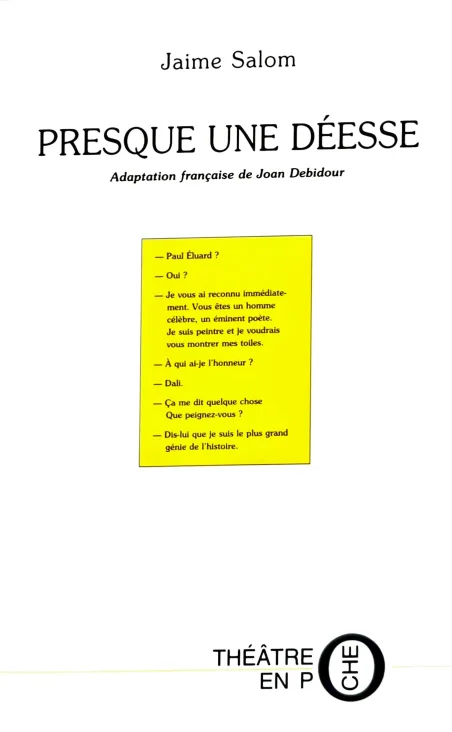 Couverture de Presque une déesse par Jaime Salom
