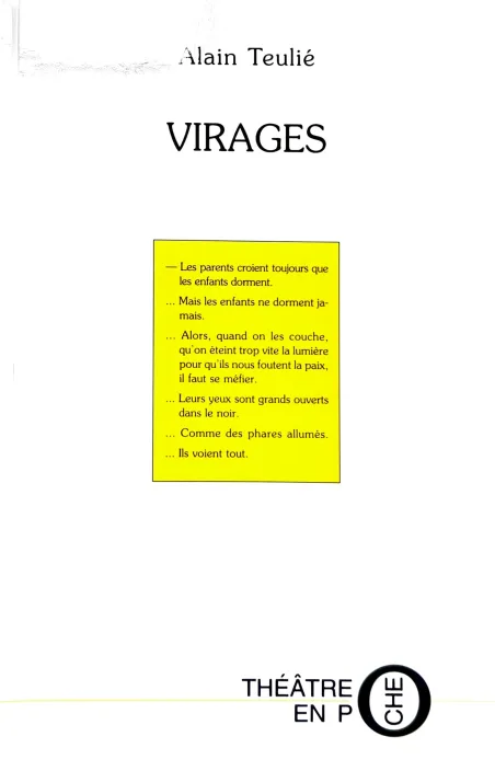 Couverture de Virages de Alain Teulié