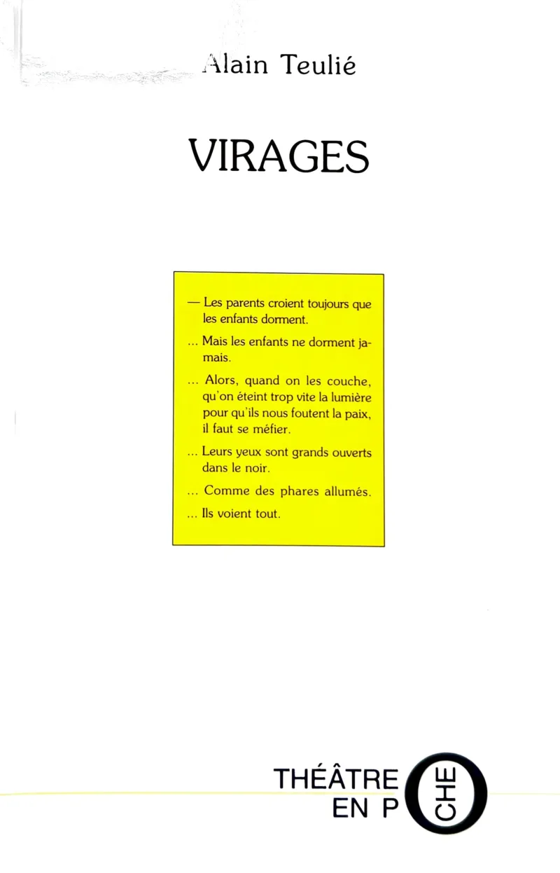 Couverture de Virages de Alain Teulié