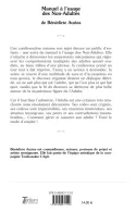 Manuel à l'usage des Non-Adultes de Bénédicte Auzias
