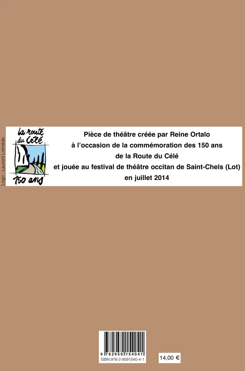 Quatrième de couverture de Dels caminols a la rota de Reine Ortalo