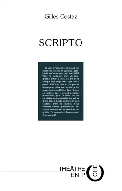 Couverture de Scripto de Gilles Costaz